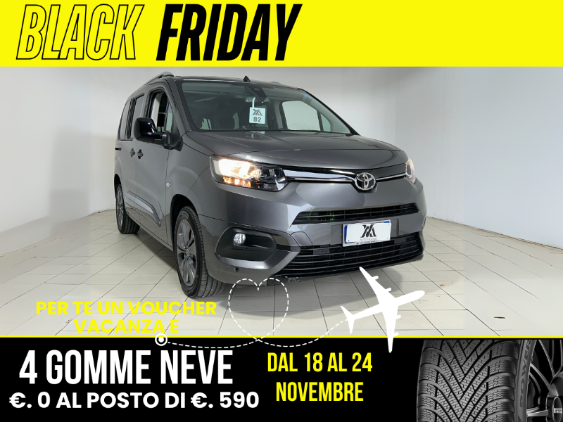 TOYOTA Proace City Verso Proace City Verso 1.2P 130cv S&S L1 D Luxury auto - Autoviemme